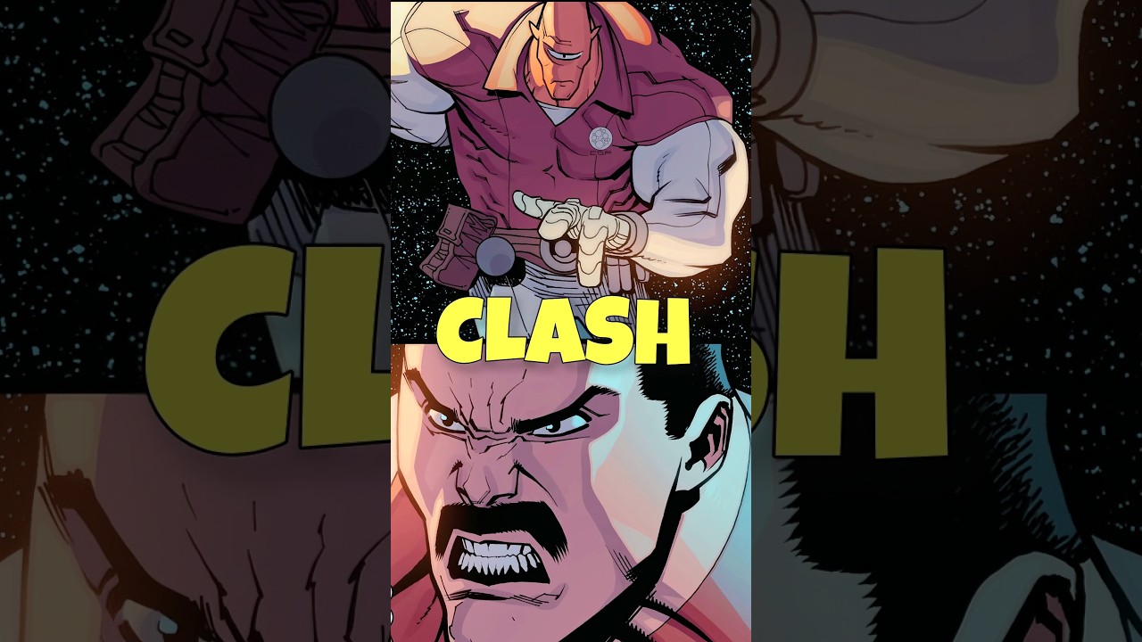 Thragg FACES Allen The Alien... #invincible #comics #shorts