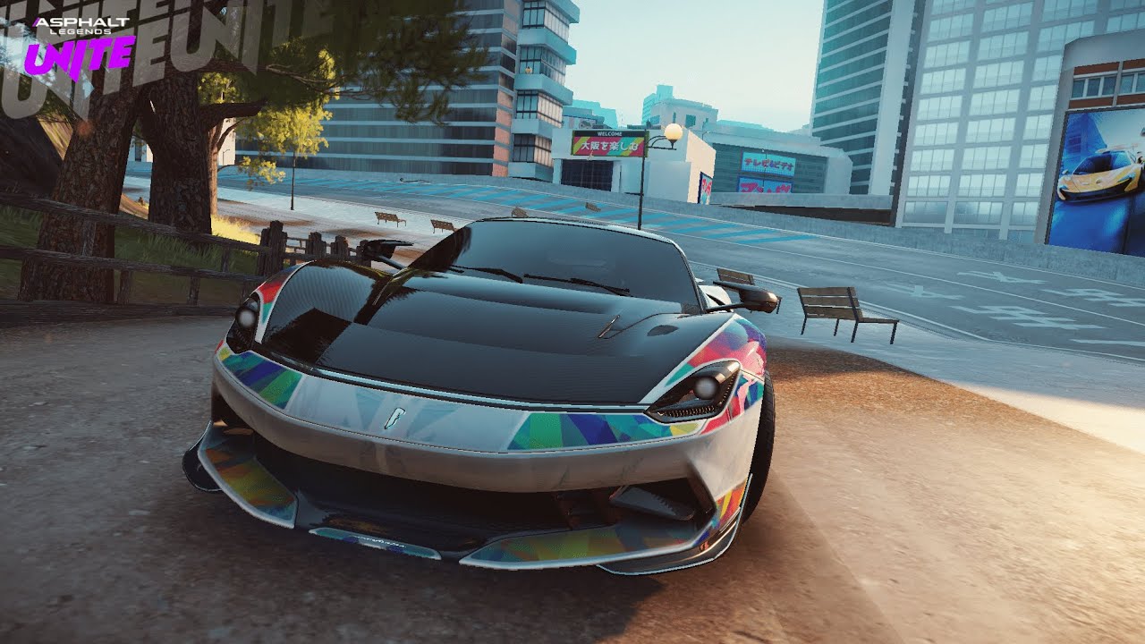 Asphalt Legends Unite Gauntlet - FIFTEEN Namba Park References