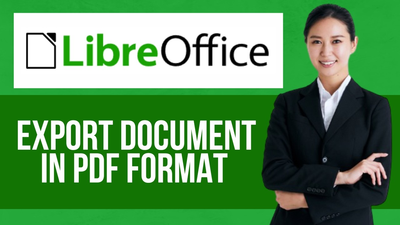 How to Export Document in PDF on Libreoffice Writer — Step by Step LibreOffice Tutorial