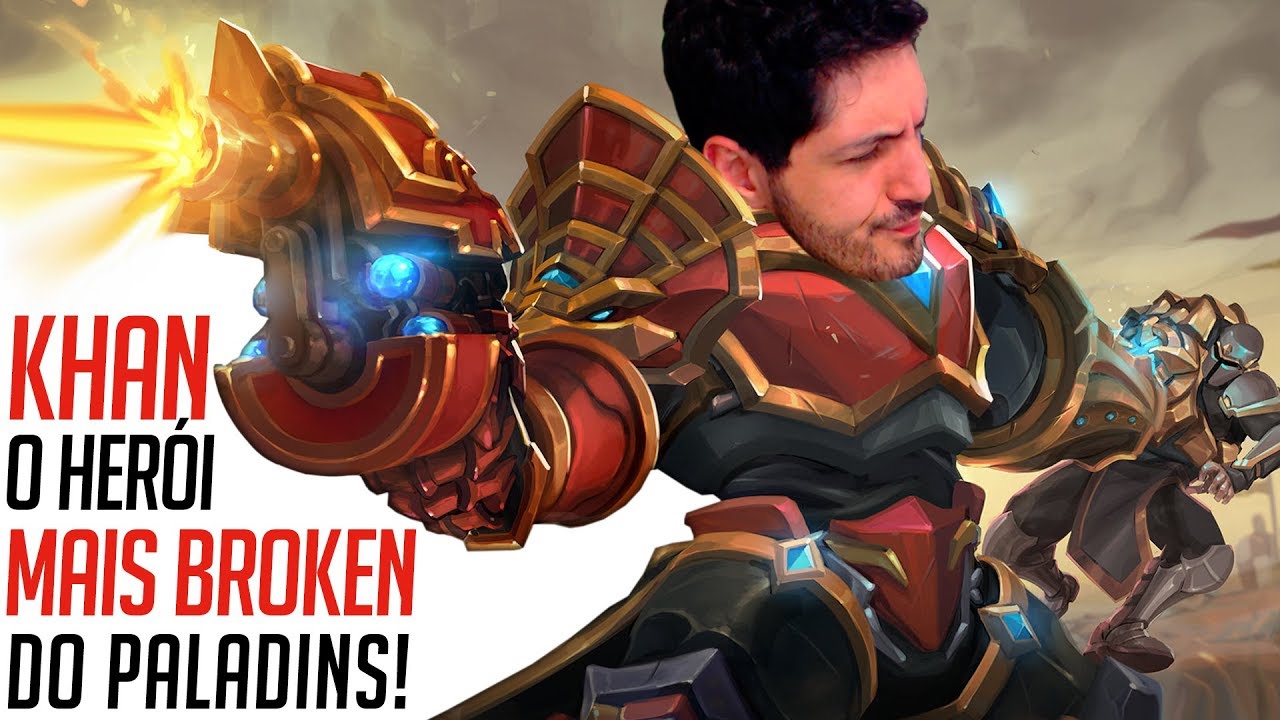 Primeira Vez Testando Khan Pra Valer! 4 CAMPEÕES DE GRAÇA! | Paladins Brasil