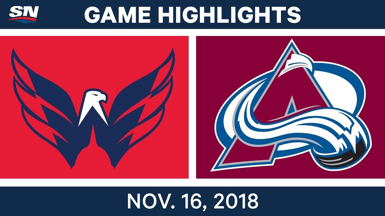 NHL Highlights | Capitals vs. Avalanche – Nov. 16, 2018