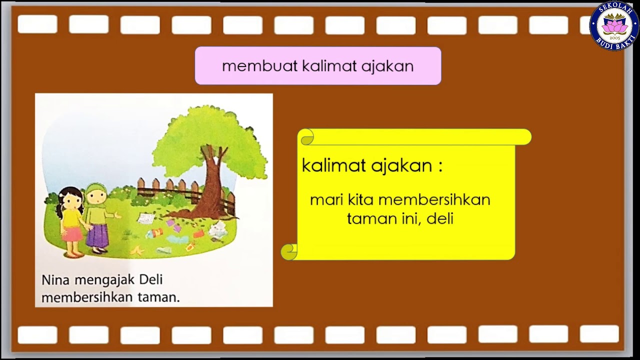 Pembelajaran Tematik Kelas 1 Tema 6 Subtema 2 