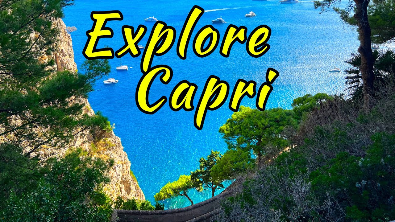 Discover Capri: Must-See Spots on the Island [4K]