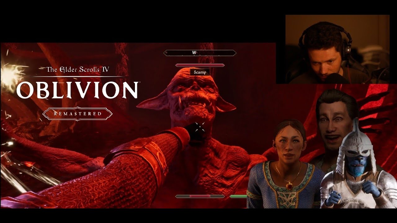 Oblivion: Hammering down Anvils Gate(Hand to hand combat only)