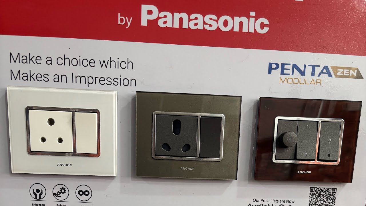 @new switch and wire by anchor panasonic