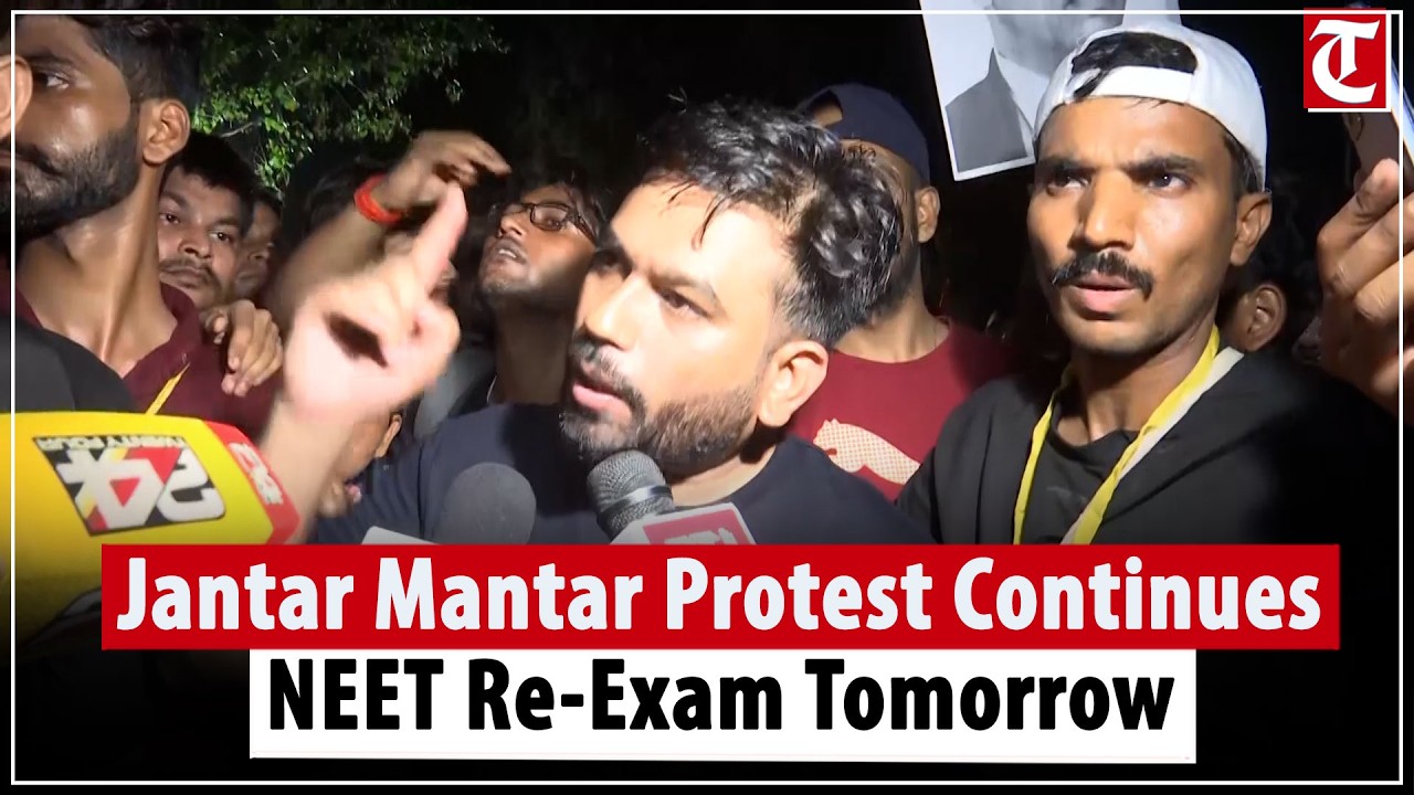 CJP Protest at Jantar Mantar Extended | NEET UG 2026 Re-Exam on June 21