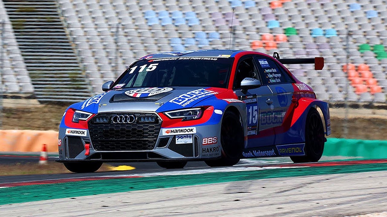 Audi RS3 LMS TCR 24H Portimao 2018 Bonk Motorsport race-media.tv Onboard Classix Racing