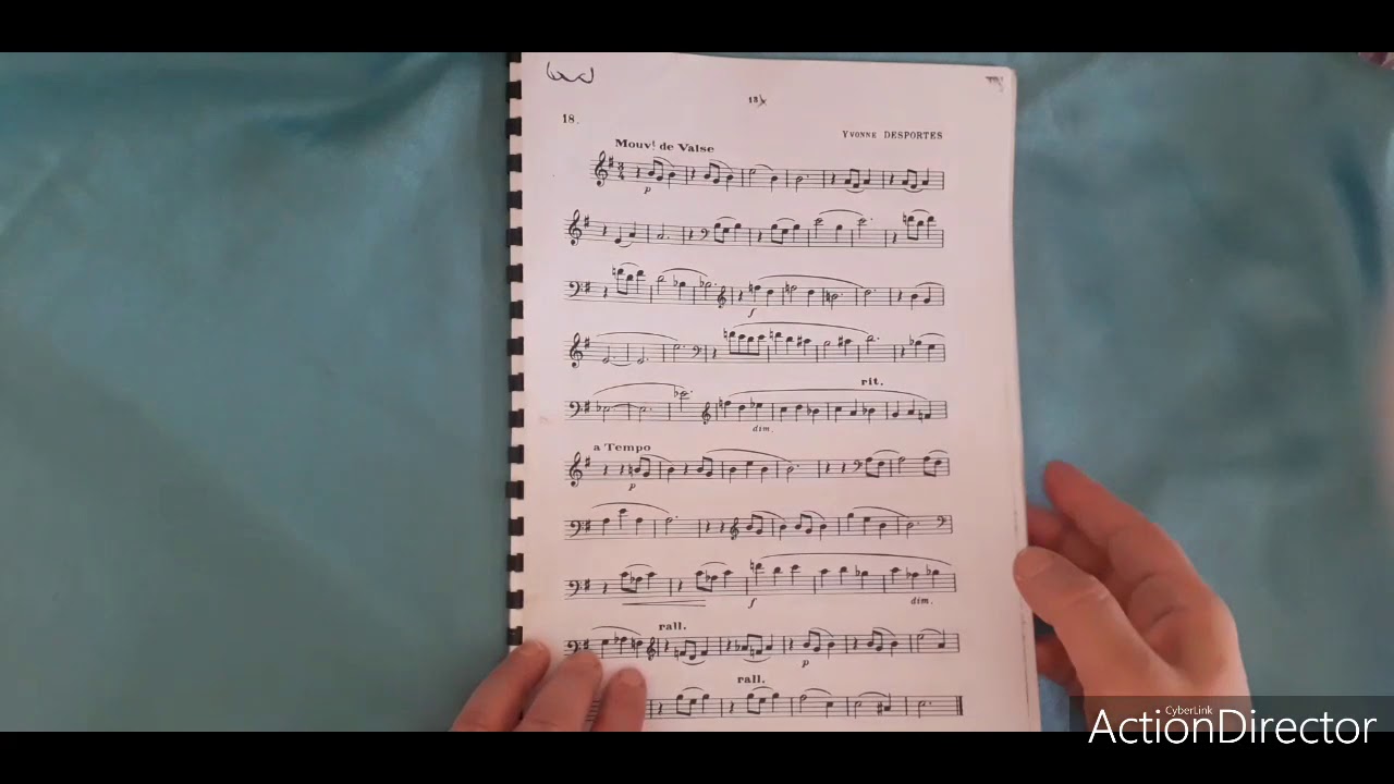Exercice 18 P.13 Solfege contemporain VOL.II