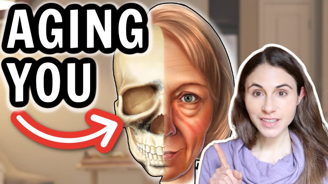 TOP 4 WAYS BONE LOSS AGES YOUR FACE 💀 Dermatologist @DrDrayzday