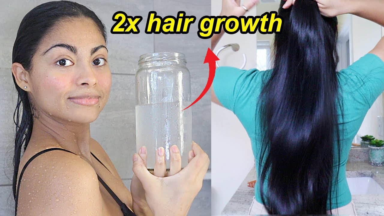 HAIR GROWTH HACKS THAT HELPED MY HAIR GROW FASTER | Rice water, Oiling + MORE