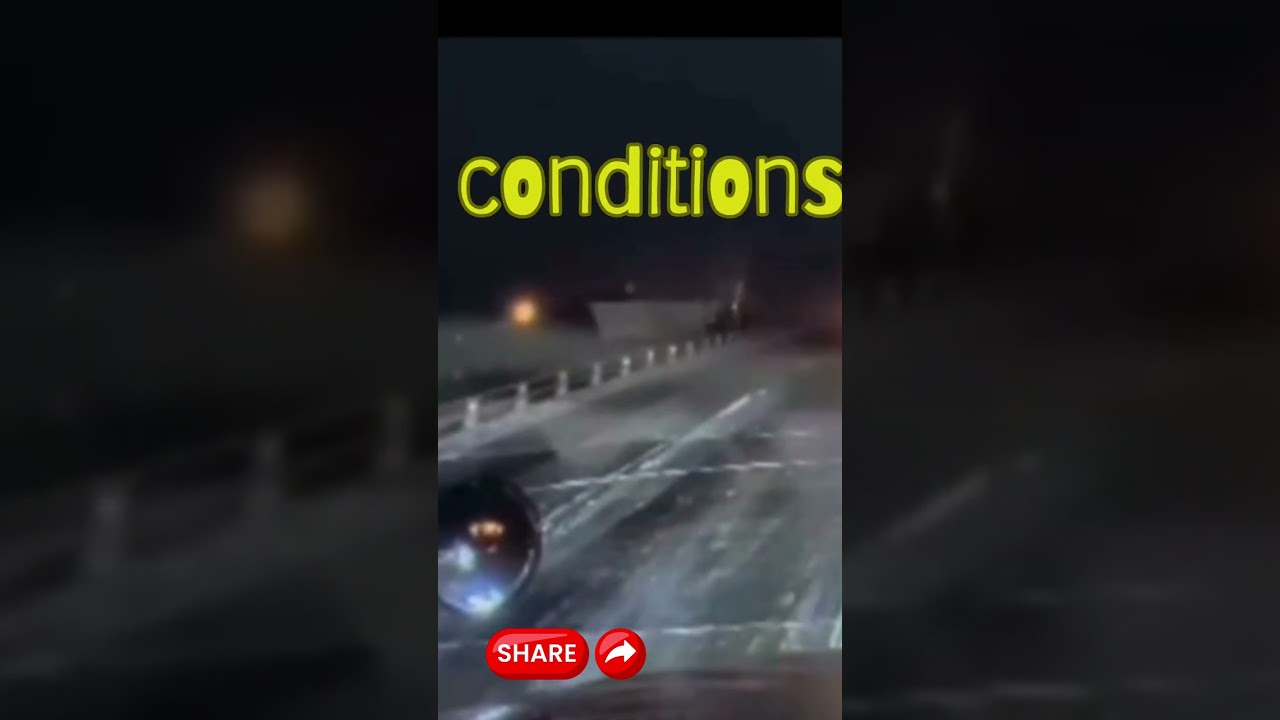 Dangerous Road Conditions #TruckAccident #Rollover#HighwayIncident#HighwayDrama#,WheelingAndDealing