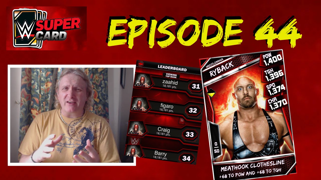 WWE SuperCard #44 - PCC Review, bigedude impersonation and #TeamUK shoutout