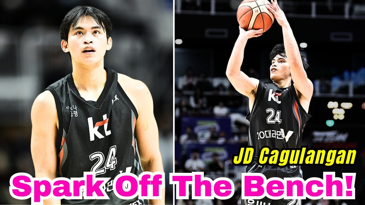 JD CAGULANGAN SPARK OFF THE BENCH!