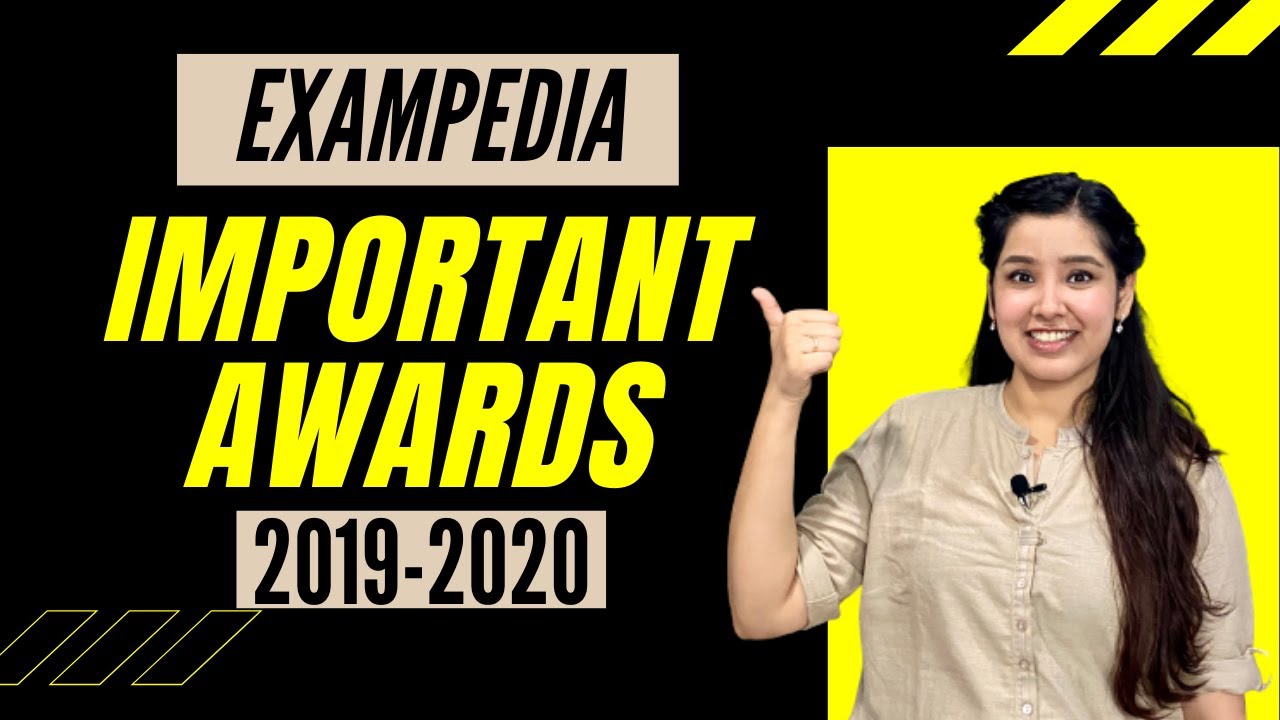 Most Important Awards of 2020 | Yearly Awards and Honours Compilation 2019-2020