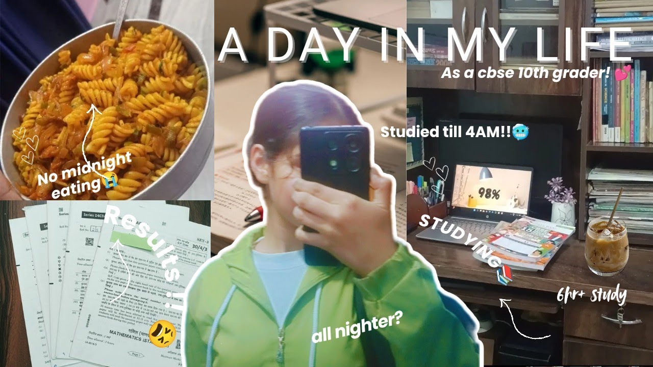 PULLING AN ALL-NIGHTER! 😱 Productive Study Vlog (6+ Hours) ✨