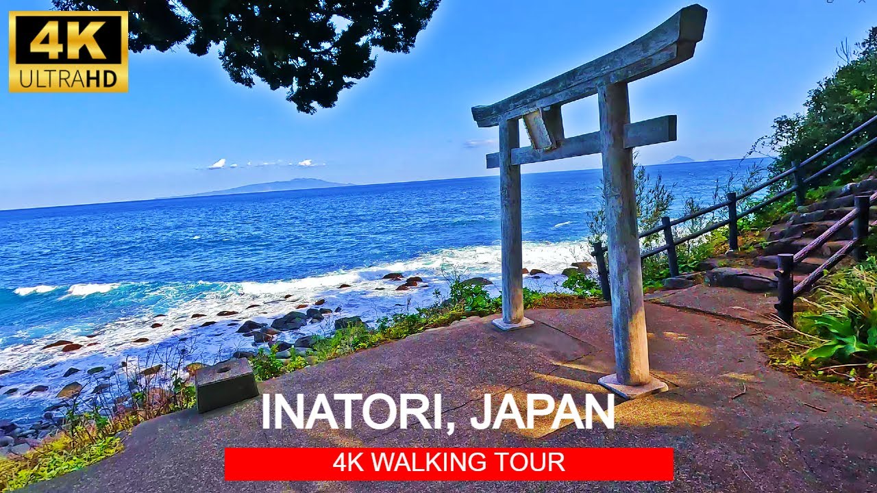 【4K JAPAN】Exploring the Hidden Shrines of Inatori, Japan