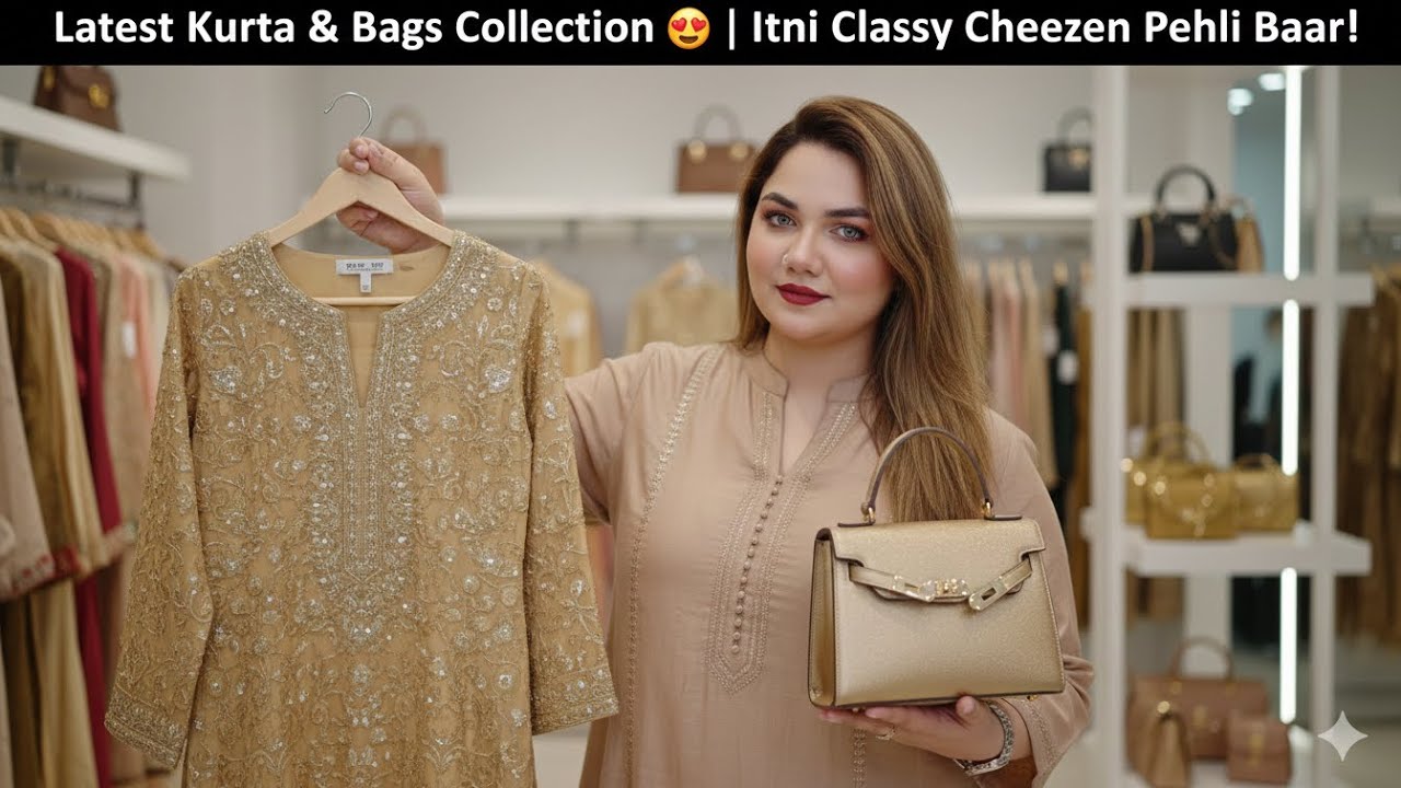 Latest Suit & Bags Collection 😍 | Itni Classy Cheezen Pehli Baar!”