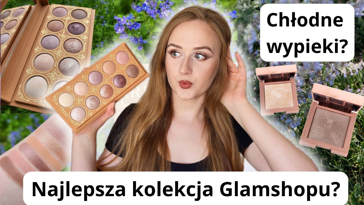 Chłodny wypiekany bronzer? Glamshop Renesans, Luxe swatches + 2 makijaże