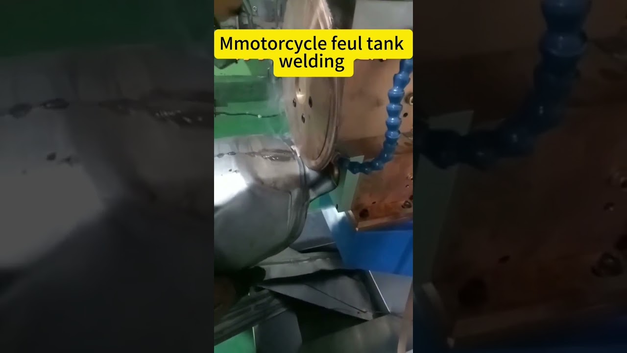 Motorcycle Fuel Tank Welding Done Right - Seam Welding Demo | HAIFEI Welder 