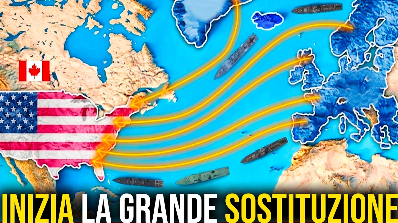 Le ULTIME MOSSE dell’EUROPA per SOSTITUIRE l’AMERICA?