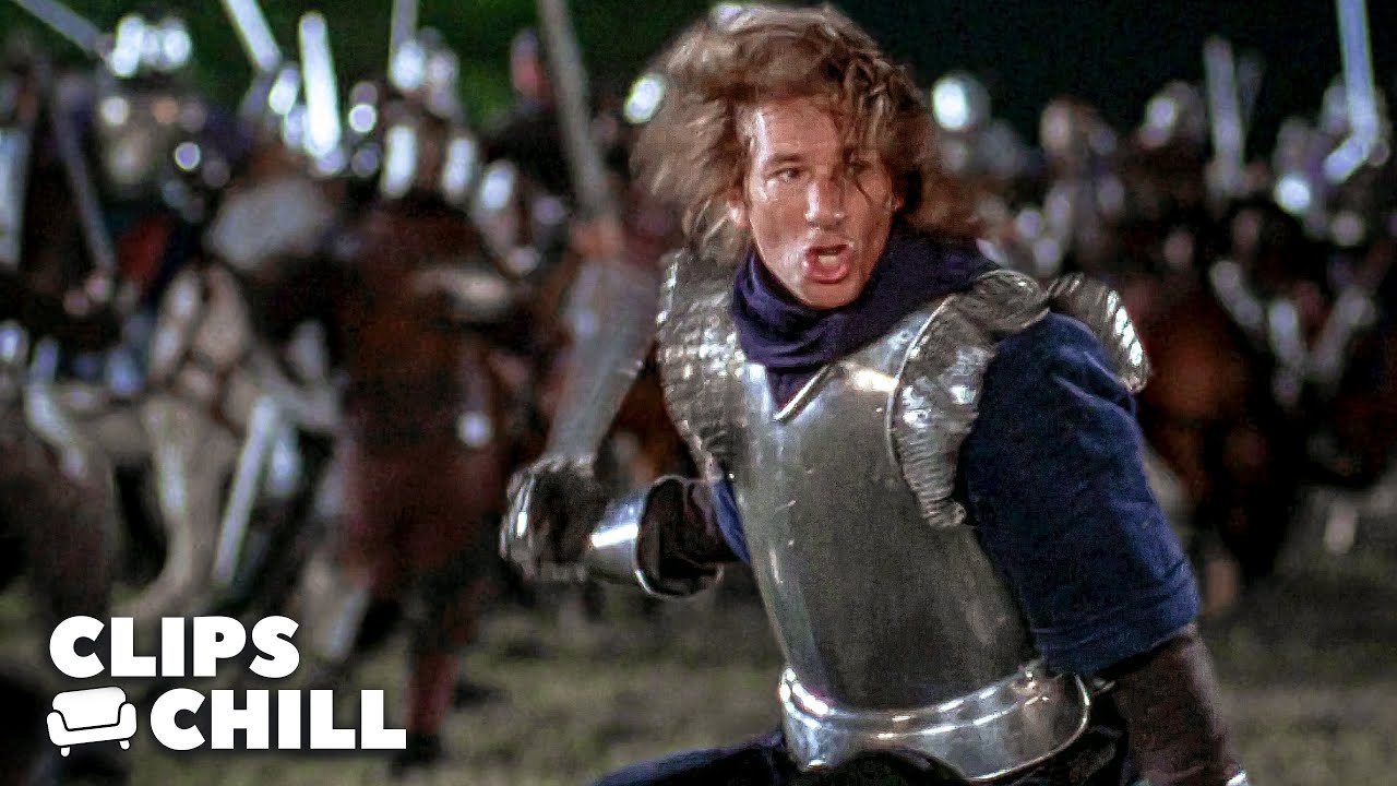 Arthur and Lancelot Fight Side by Side Against Malagant&rsquo;s Army | First Knight (Sean Connery)