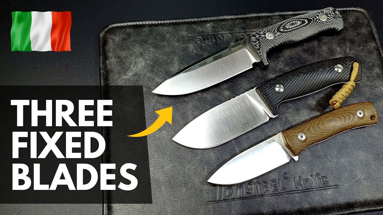 Comparing LionSteel Fixed Blades | M3, M4, T6