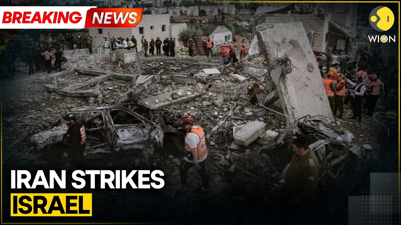 Iran Strikes Back: Iran Launches ‘True Promise 4’ Wave, Explosions Rock Tel Aviv And Jerusalem |WION