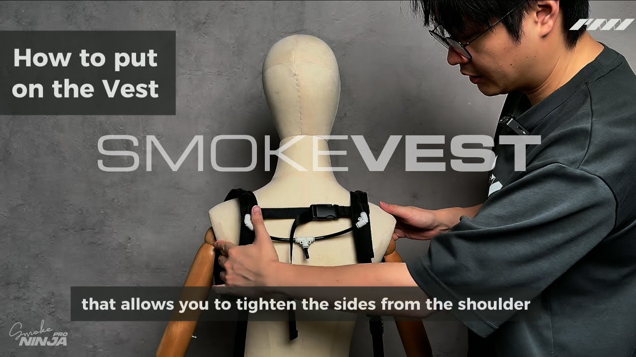 PMI Smoke Vest Tutorial EN | SmokeNinja Pro TSE imaging