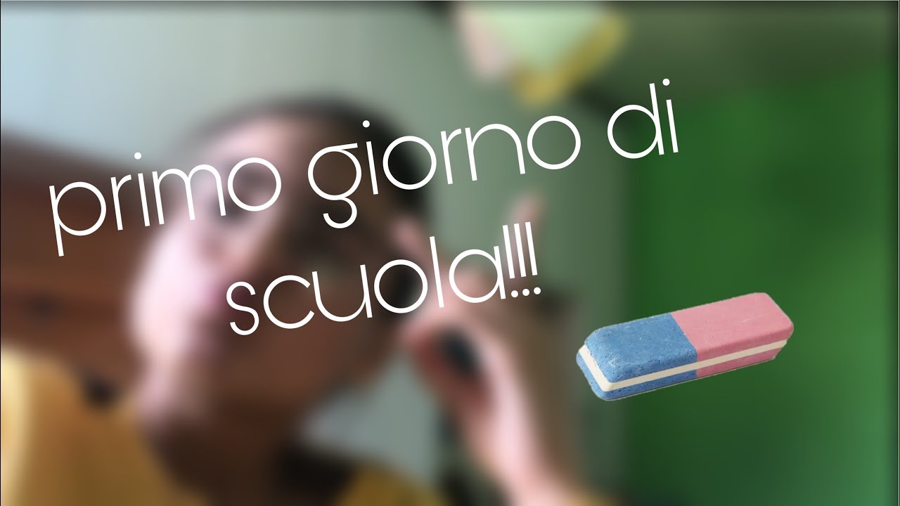 vlog del mio primo giorno di scuola
