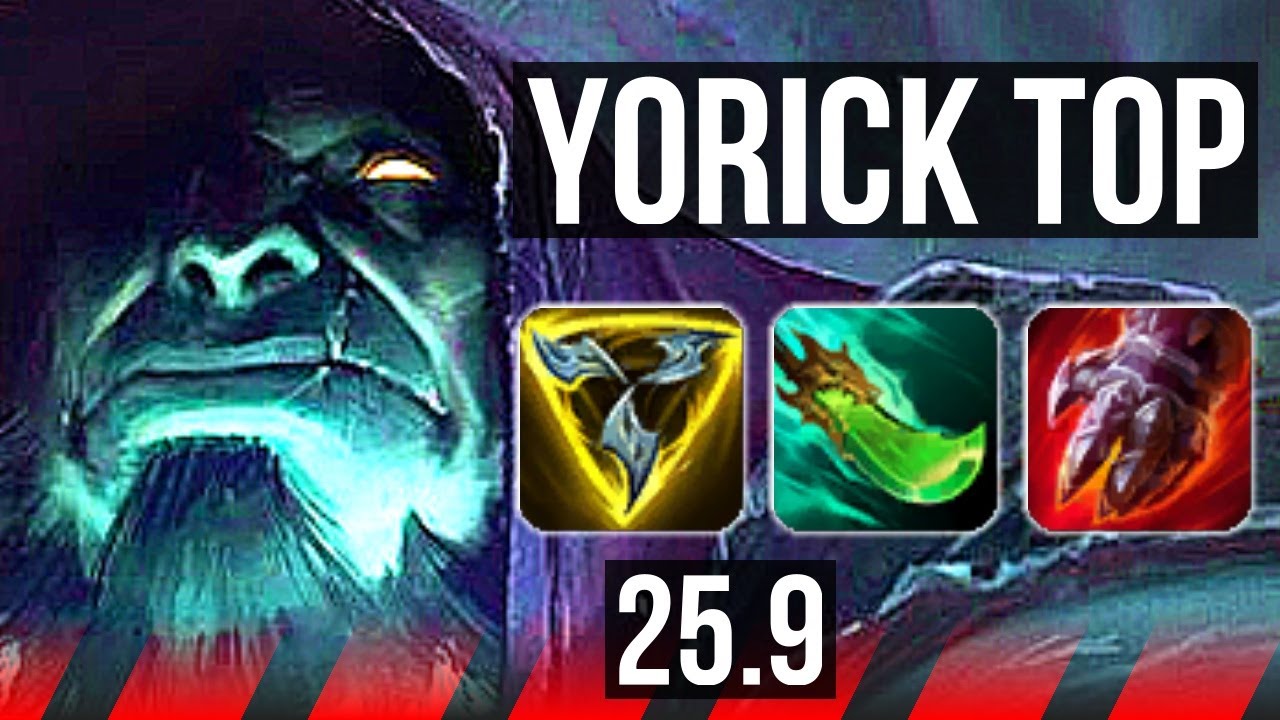 YORICK vs SHEN (TOP) | EUW Master | 25.9