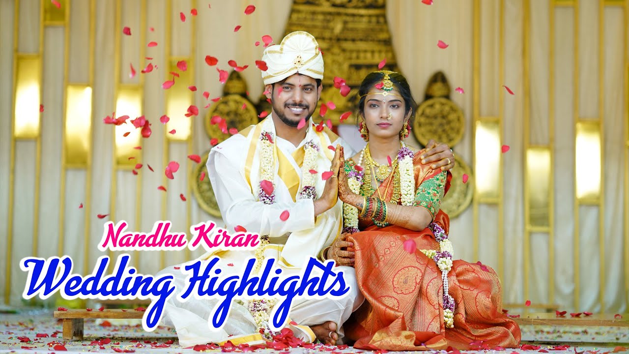 Nandhu kiran Wedding Highlights |maheshstudio's |ap&Telangana|