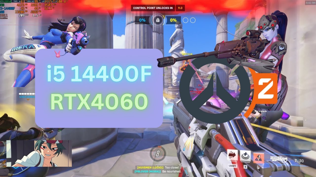 i5 14400F + RTX 4060 | Overwatch 2