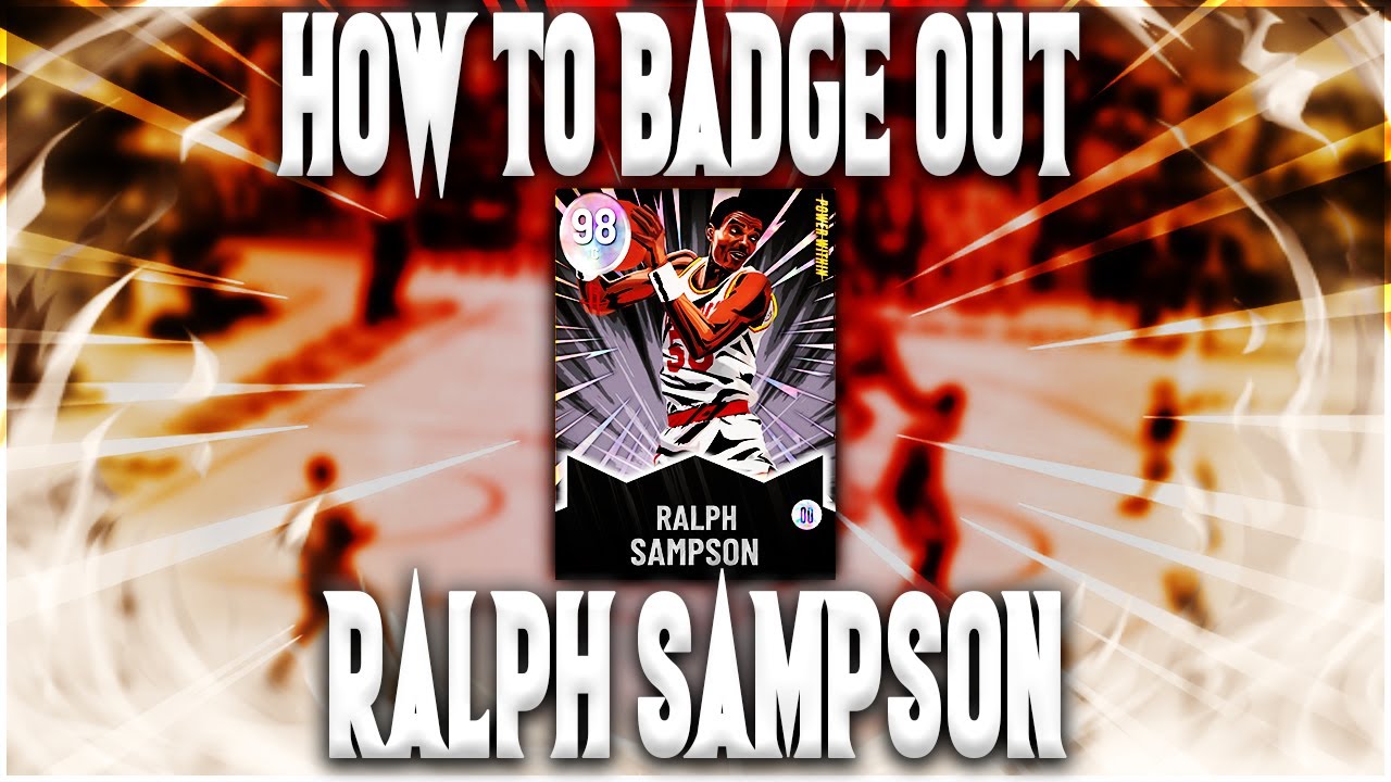 HOW TO BADGE OUT *FREE* GALAXY OPAL RALPH SAMPSON IN NBA 2K22 MYTEAM!!