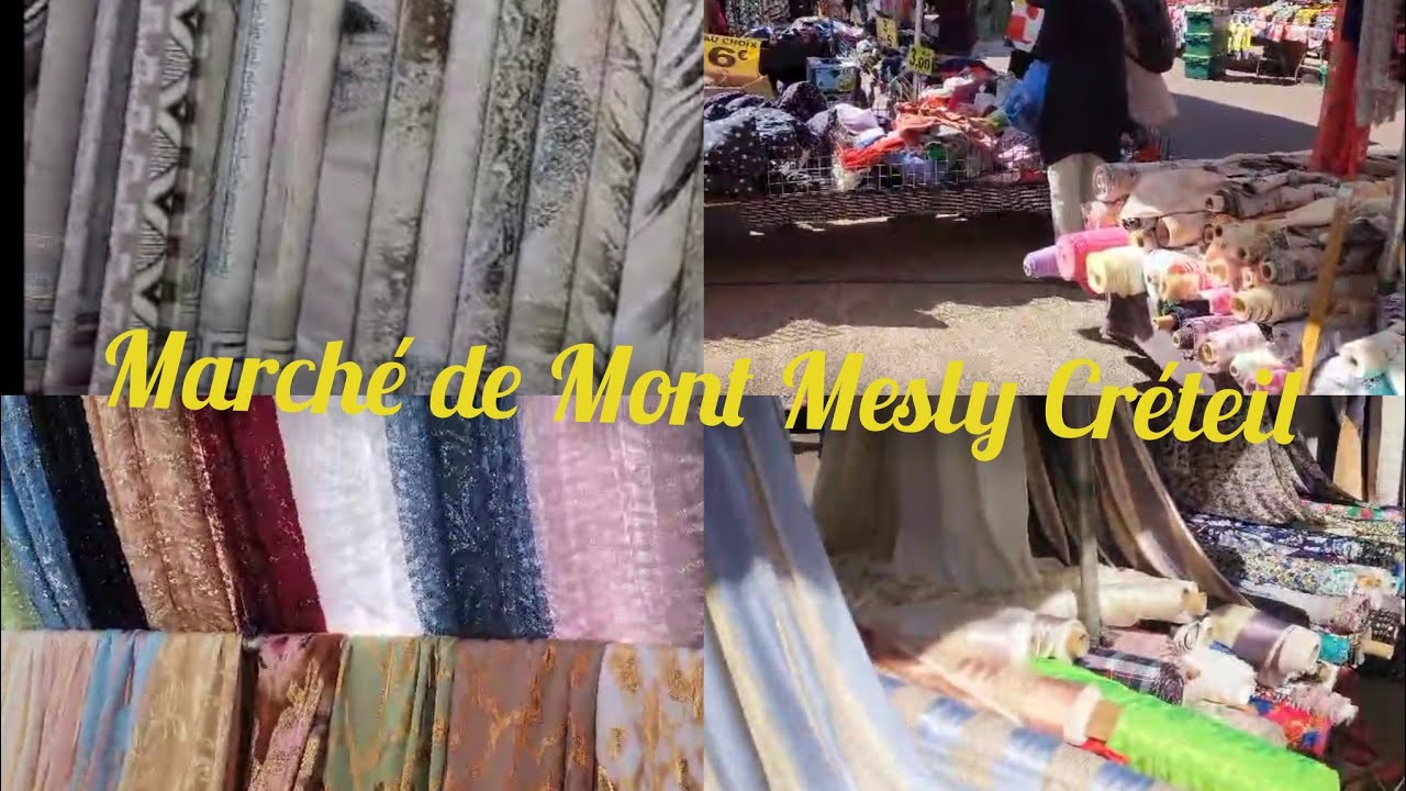 أجيو تشوفو الجديد في التواب وزرابي بفرنسا🇨🇵 march&eacute; de Mont Mesly Cr&eacute;teil 🇨🇵