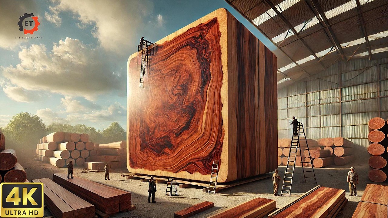 Young Woodworker Uses Curved Forest Branches to Craft a Table Nobody Expected