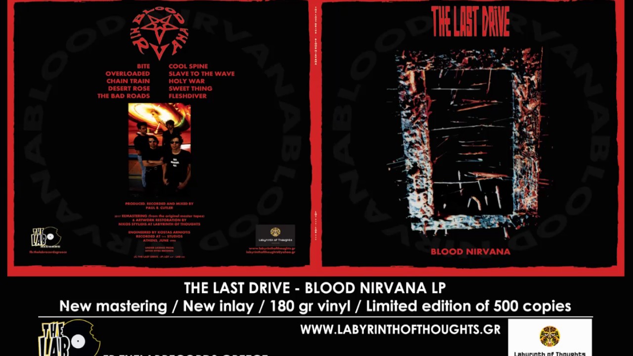 THE LAST DRIVE - Overloaded (Remastered 2017 LP reissue)