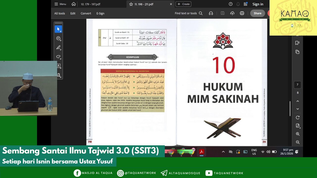 Sembang Santai Ilmu Tajwid 3.0 (SSIT3)