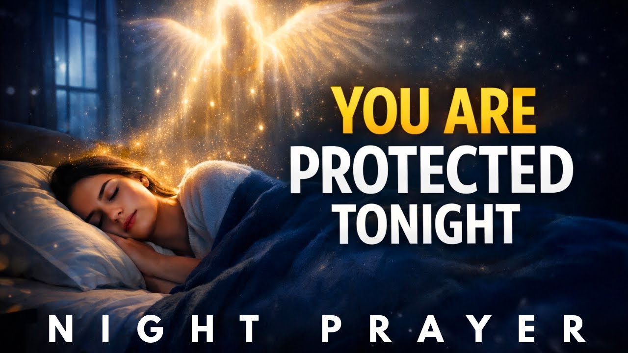 YOU ARE PROTECTED TONIGHT | A Powerful Night Prayer for Peaceful Sleep and Divine Protection