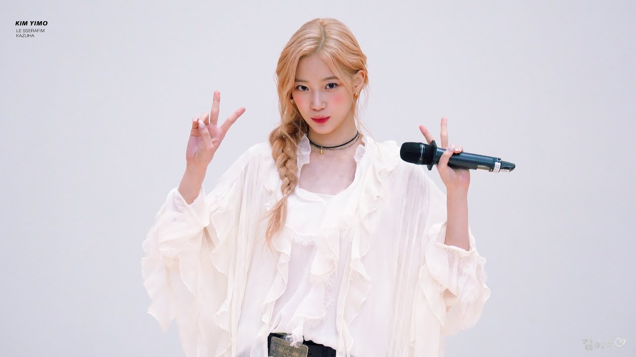 250320 르세라핌(LE SSERAFIM) 엠카운트다운 미니팬미팅 카즈하(KAZUHA) 직캠 by 김이모 - 4K