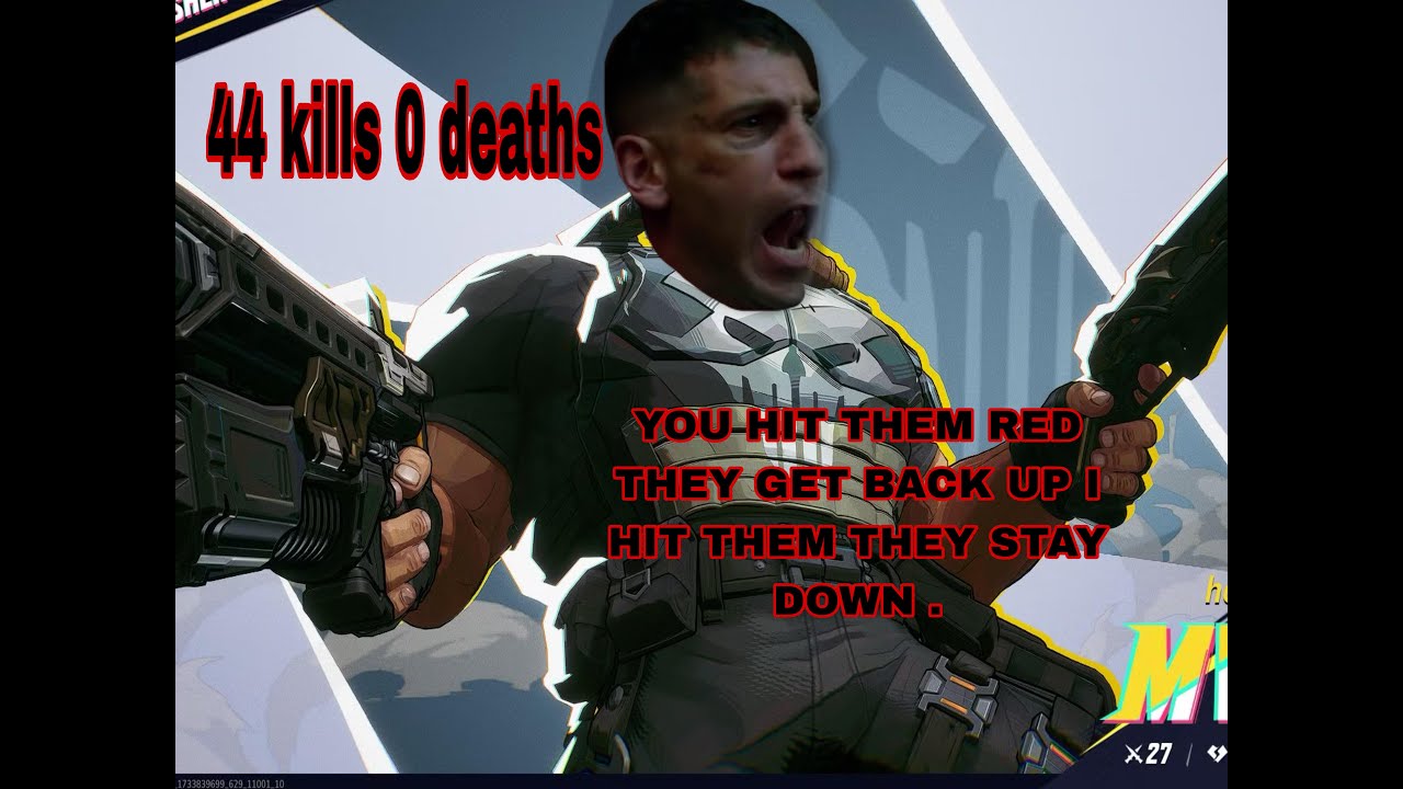 THE PUNISHER GOES CRAZY 0 DEATHS
