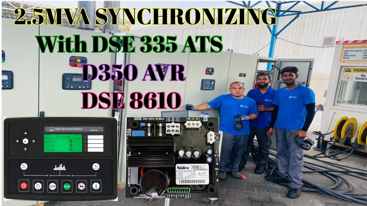 2.5mva synchronizing with dse335 ats and dse8610 benzblogs