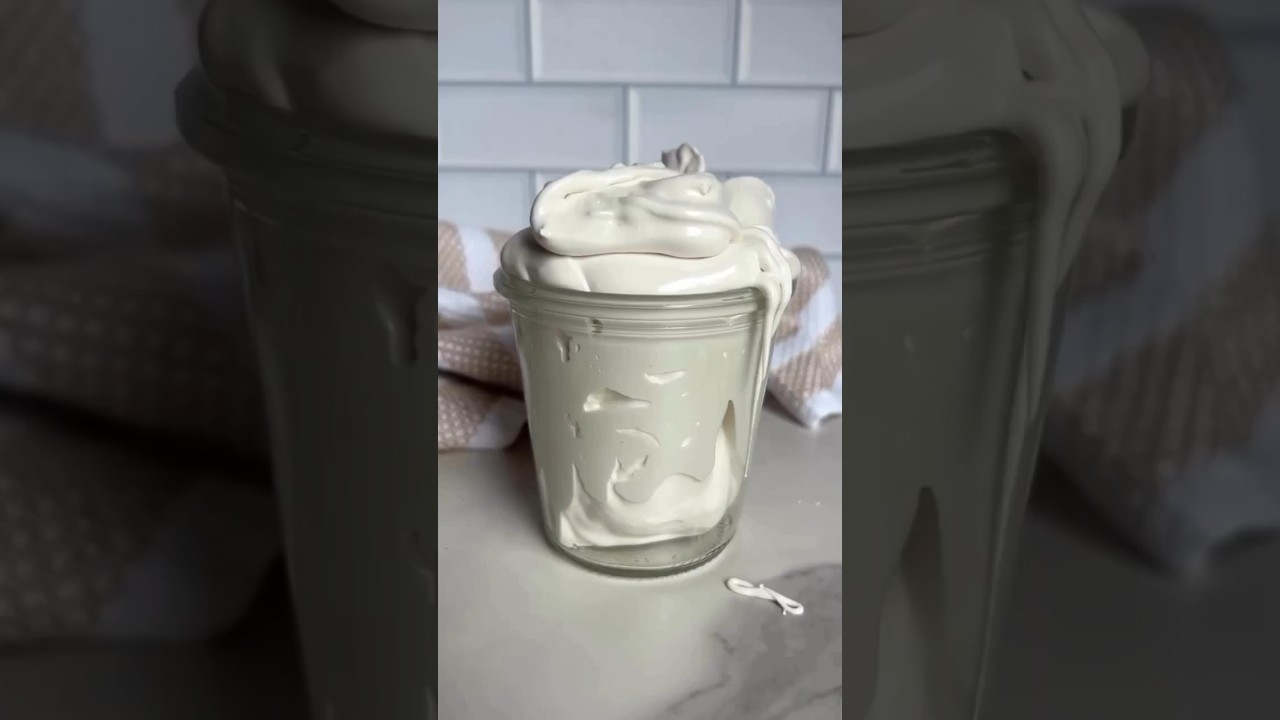 Homemade Marshmallow Fluff! No corn syrup. No dyes. Sugar free option, too!