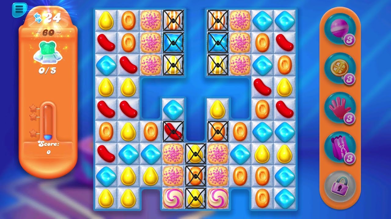 Candy Crush Soda Saga Levels 56 - 62
