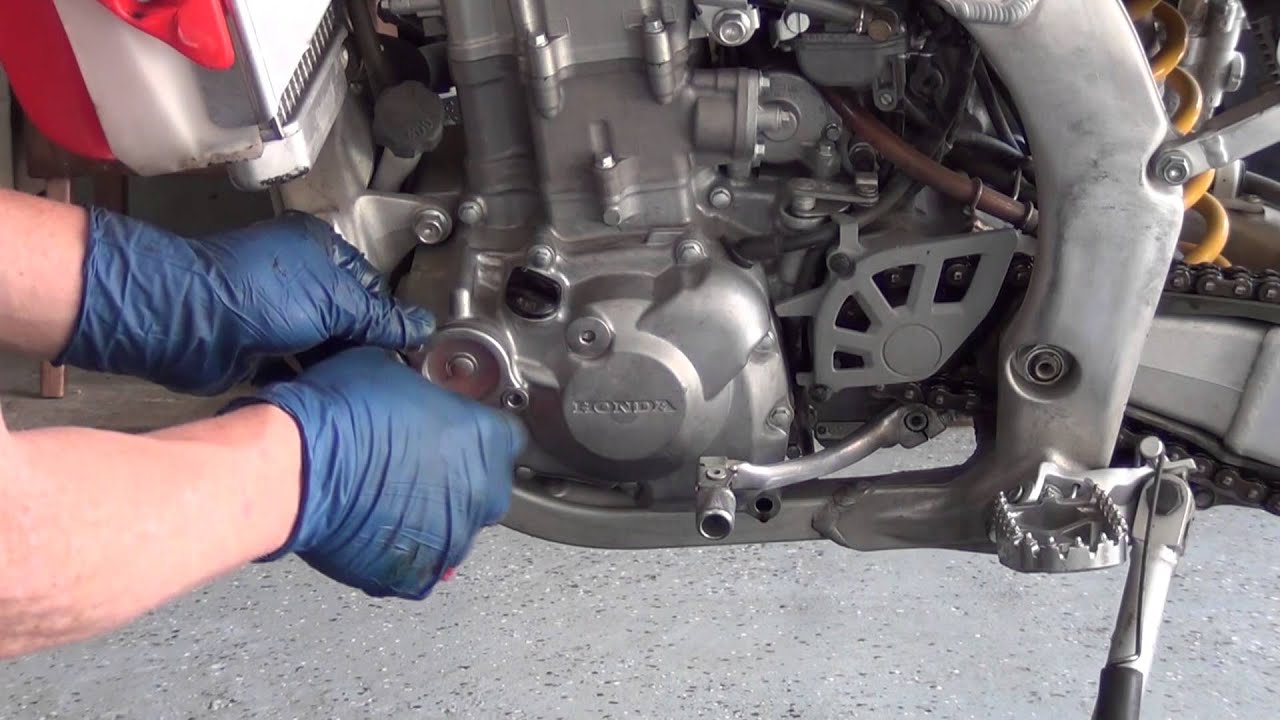 How to Change the Oil Honda CRF450