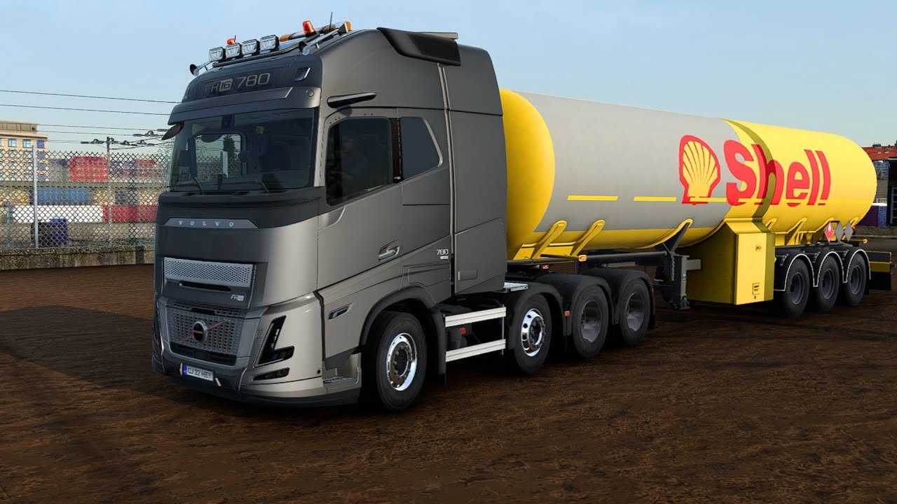 ETS2 /Realistic Truck Driving\ Volvo FH6 Aero | Vienna to Graz #28