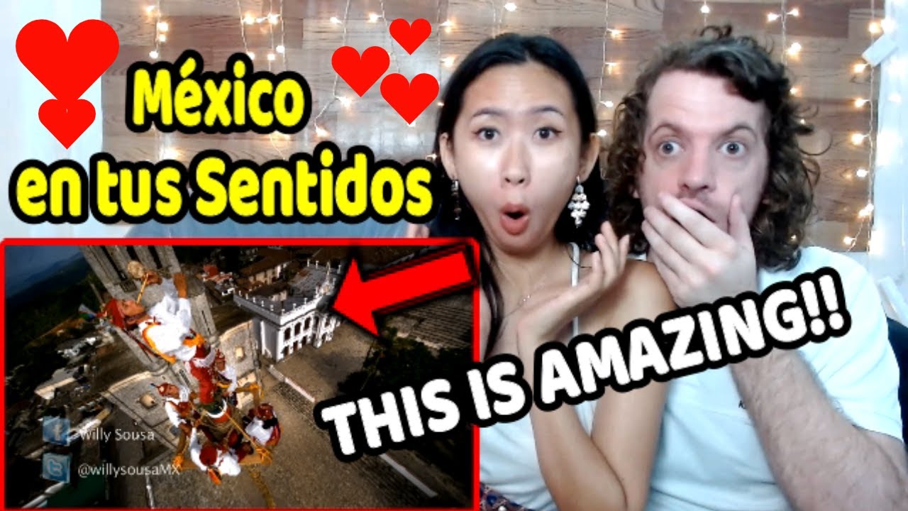 FIRST Time Reacting to México en tus Sentidos (Video Oficial - HD)