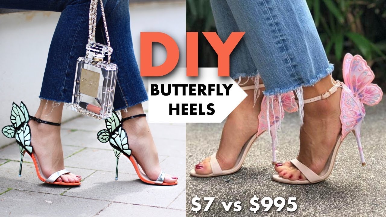 DIY: How To Make The BUTTERFLY Heels (The REAL Way!!) -By Orly Shani