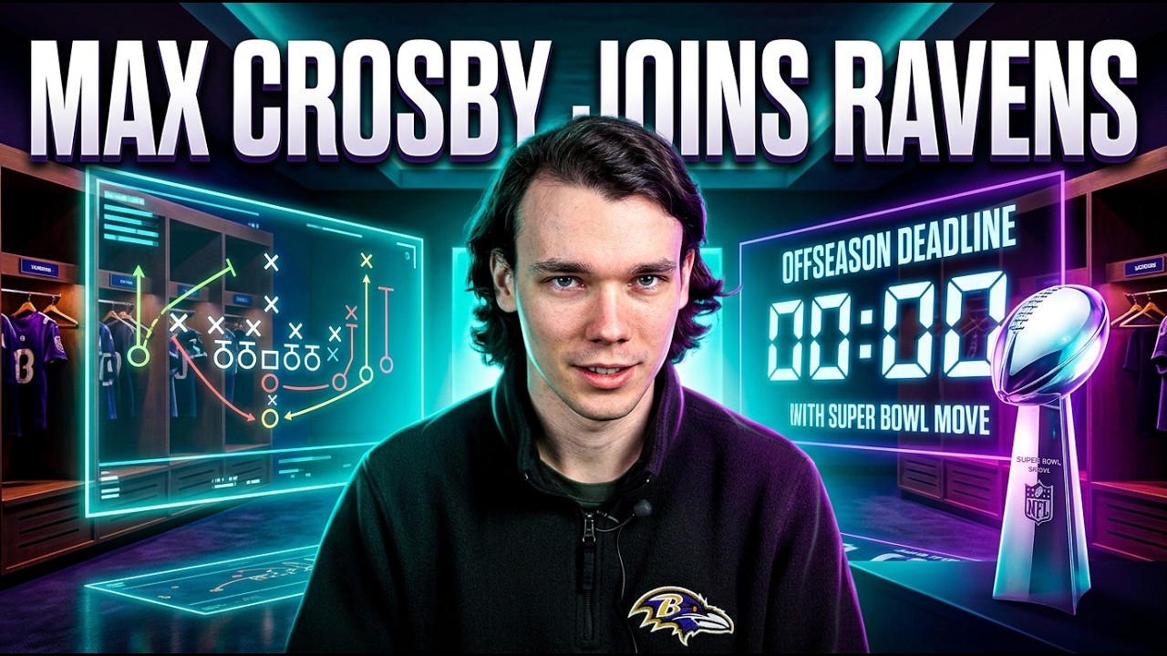 Max Crosby Joins the Ravens!!