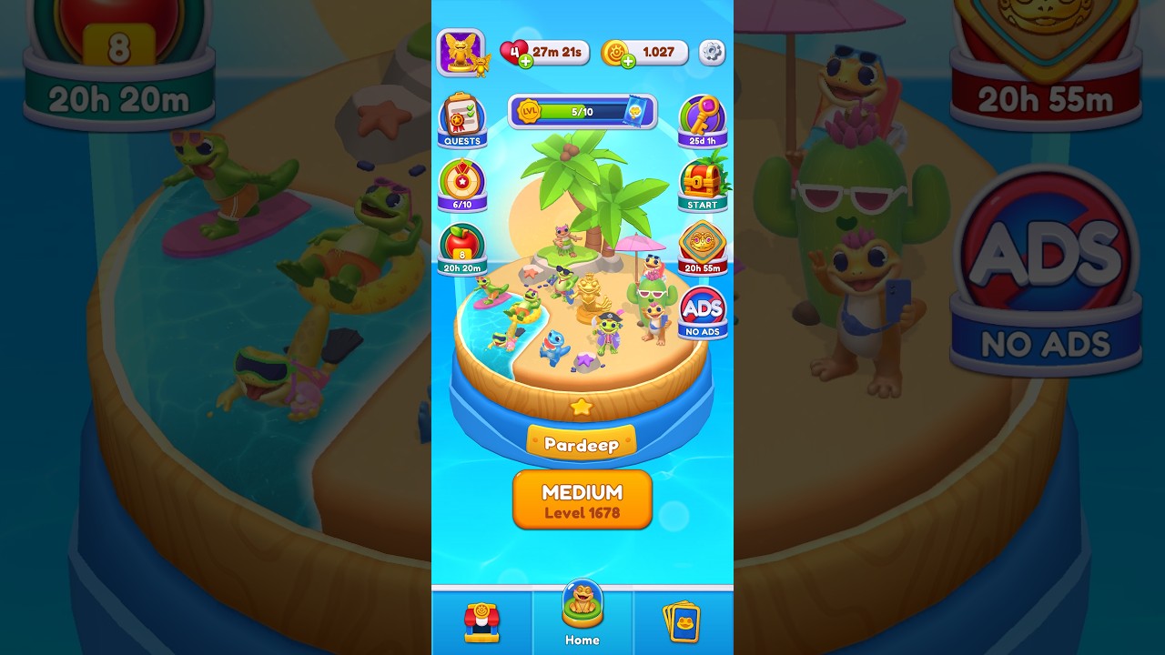 Gecko Out Level 1678 Solution Walkthrough