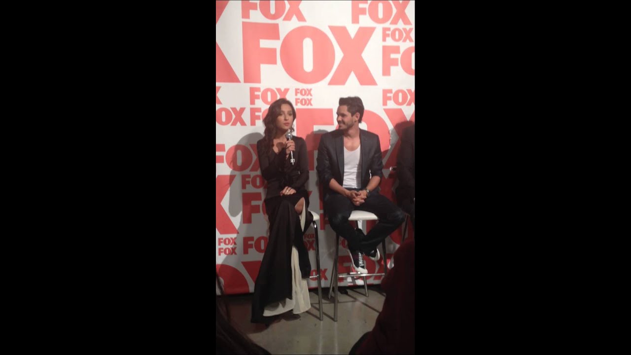 Brenda Asnicar y Ricardo Abarca en el lanzamiento de Cumbia Ninja 2